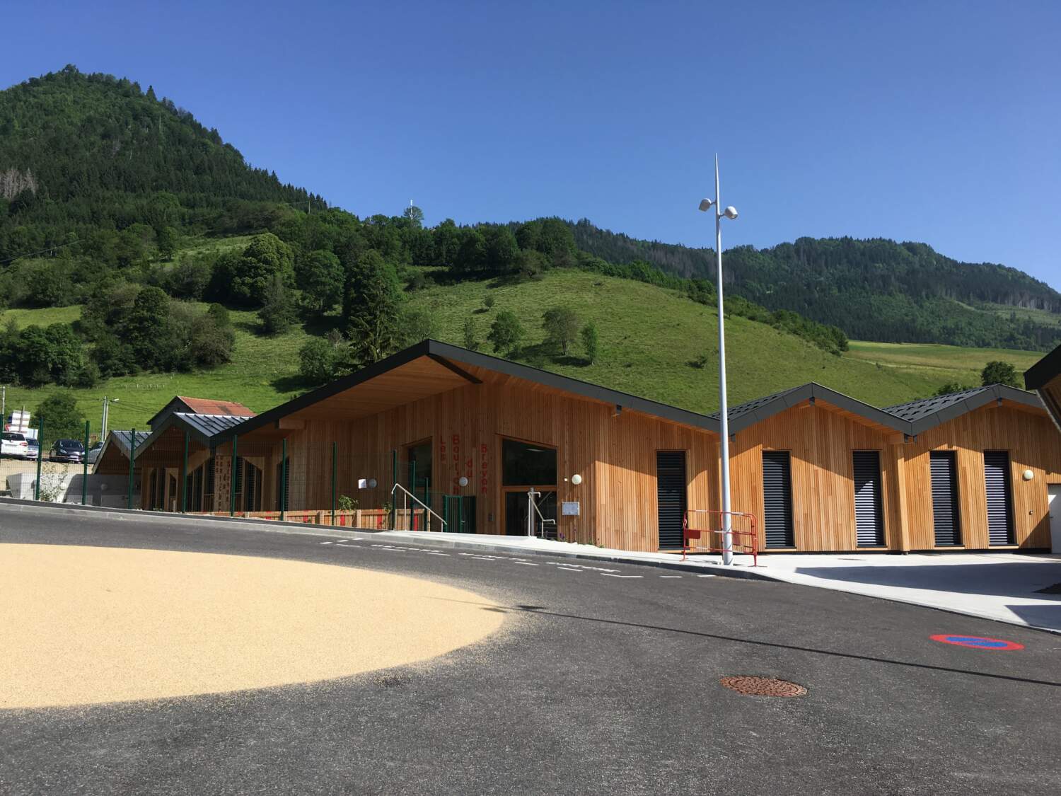 Construction de la nouvelle crèche de Vailly